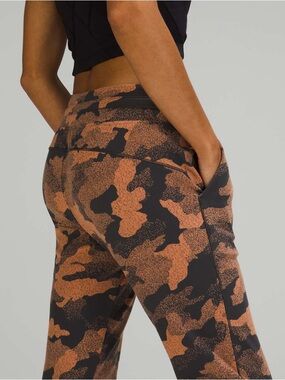 Lululemon Ready to Rulu High-Rise Jogger Size 6 Camo Graphite Grey Desert Sun